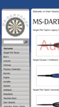 Mobile Screenshot of ms-dartshop.de